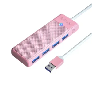 ORICO PAPW4A-U3 PW SERIES 4-PORT USB 3.0 HUB Pink