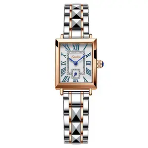 LIGE 6695 Analog Premium Gold Edition Stainless Steel Women's Fashion Watch - Variant 3