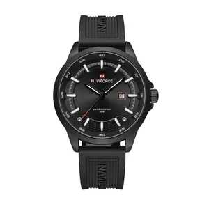Naviforce 9248T Lightweight Comfortable Silicone Band Simple Sports Men's Watch - Variant 3
