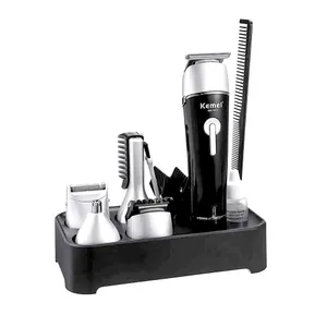 Kemei KM-1015 10 in 1 Electric Rechargeable Waterproof Hair Trimmer