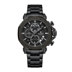 Naviforce 8065 CH Stainless Steel Casual & Sport Men's Watch - Variant 2