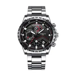 Nibosi 2322 Stylish Stainless Steel & Chronograph Men Watch - Variant 3