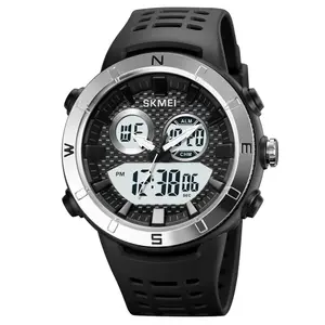 SKMEI 2014 Digital Analog Silicone Strap Waterproof Sporty Men's Watch