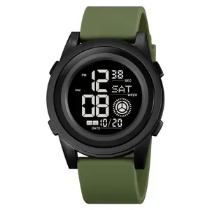 SKMEI 2082 High Quality Silicon Strap Sporty Men's Watch - Variant 2