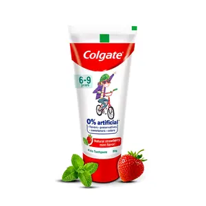 Colgate Kids 6-9yrs Premium Toothpaste 80gm Strawberry Flavor