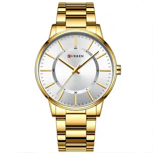 Curren 8385 High Quality Stainless Steel Quartz Analog Fashion Men's Watch