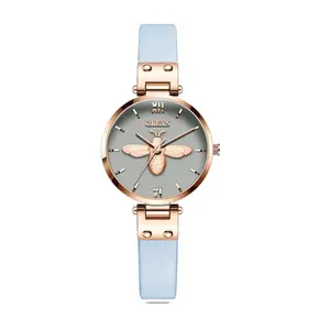 OLEVS 6895L PU Leather Analog Luxury Quartz Watch For Women - Variant 3