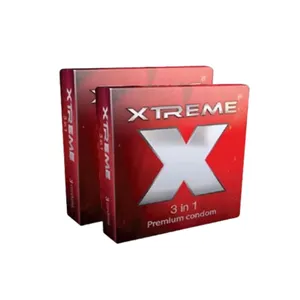 Xtreme 3 in 1 Premium Condom For Men 3 pcs Condom 