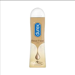 Durex Real Feel Silicone-Based Lubricant Gel 50ml – Long-Lasting