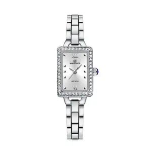 Naviforce NF5043 Luxury Stainless Steel Strap Chronograph Retro Versatile Fashion Women's Watch