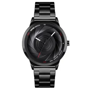 SKMEI 9210 Stainless Steel Analog Luxury Quartz Men's Watch