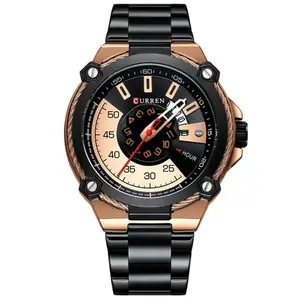 Curren 8345 Luxury Design Stainless Steel Analog Men's Watch - Variant 4