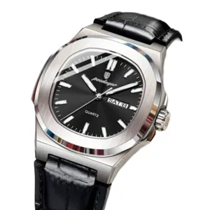 Poedagar 853L Quartz Square Waterproof Luminous Men's Watch