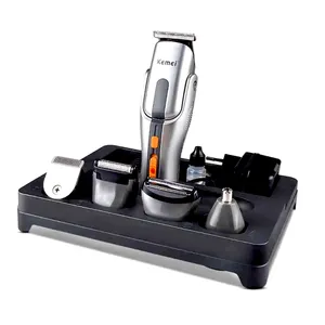 Kemei KM 680A 8 in 1 Rechargeable Men's Trimmer Set