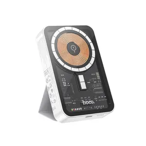 HOCO Q10A Transparent Magnetic Wireless 10000mAh Fast Charging Power Bank