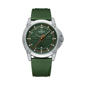 Naviforce NF8031 Lightweight Comfortable Silicone Band Simple Sports Men's Watch - Variant 2