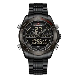 NAVIFORCE NF9195 Stainless Steel Dual Time Men's Watch - Variant 2