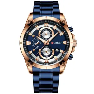 Curren 8360 Comfortable Stainless Steel Multifunctional Analog Men's Watch - Variant 4