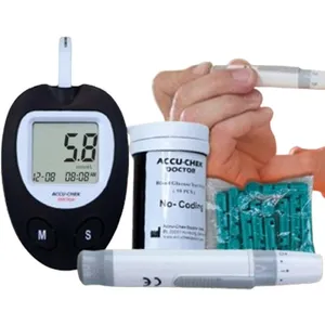 Accu‑Chek Doctor Digital Glucose Meter with Large Backlit Display