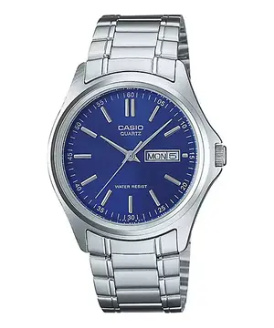 Casio MTP-1239D-1ADF Enticer Ion Plated Stainless Steel Strap Water Resistant Analog Men's Wristwatch - Variant 2