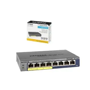 Netgear GS108PE 8-Port Pro Safe Gigabit Manage Plus Network Switch