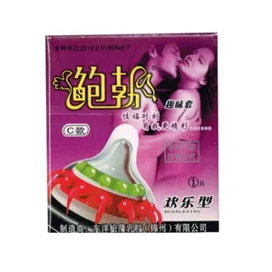 BOB Happy Type Purple Condom – Ultra-Smooth