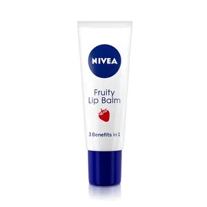 Nivea Lip Care Fruity Shine Strawberry Lip Balm 10gm