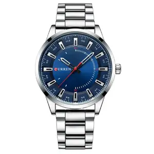 Curren 8406 Luxury Stainless Steel Quartz Casual Fashion Men's Watch - Variant 1