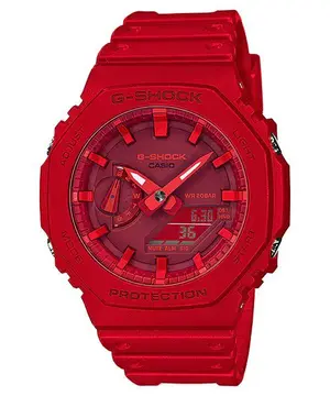 Casio GA-2100-1A DR BK G-Shock Men's Multifunctional Backlit Sports Analog Digital Wristwatch - Variant 2