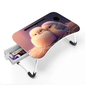Foldable Laptop Table & Kids Reading Table Multicolor
