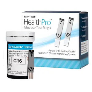 HealthPro Accurate Blood Glucose Test Strips for Diabetes