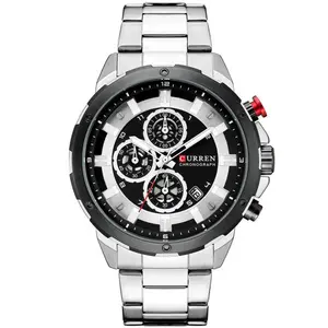 Curren 8323 Luxury Quartz Stainless Steel Chronograph Men's Watch - Variant 2