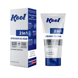 Kool 2 in 1 After Shave Facial Skin Gel Cream 50gm