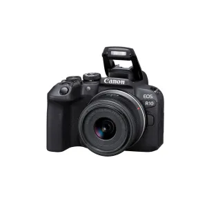 Canon EOS R10 with RF S18 45mm F4.5 6.3 IS STM Mirrorless Camera