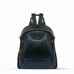 Oxford Expression Multi-Pocket PU Leather Women’s Backpack