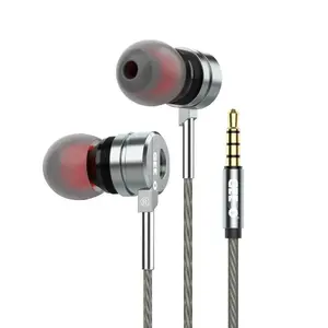 GEEOO X100 Superior Bass Metal 3.5mm Wired  Earphone