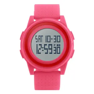 SKMEI 1206 Ultrathin Digital PU Leather Luminous Kid's Watch - Variant 3