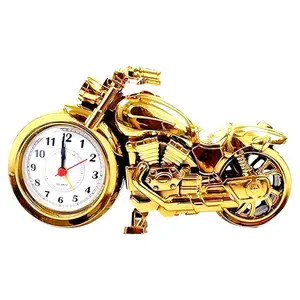 ARTISANS ALLEY Mini Motorcycle Bike Alarm Desk Shelf Table Clock