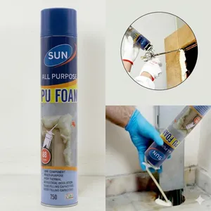 Sun Expanding Waterproof PU Foam Spray Sealant-750 ml