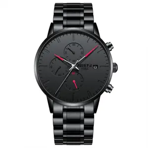 Nibosi 2588 Luxury Stainless Steel Waterproof Men's Watch