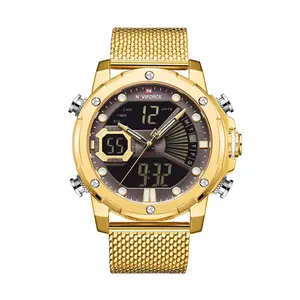 Naviforce NF9172 Stainless Steel Dual Movement Fashion and Casual Men's Watch - Variant 2
