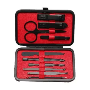 Manicure Pedicure Set Kit 10 in 1 Professional Sharp Nail Clippers