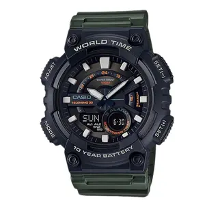 Casio AEQ-110W-1A2V Youth Telememo World Time Analog-Digital Sports Watch  - Variant 2