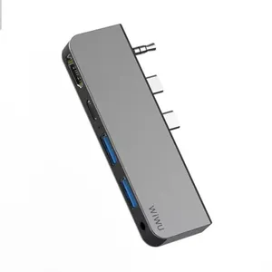 WiWU Alpha M X Pro 5 in 1 Laptop Adapter Dongle