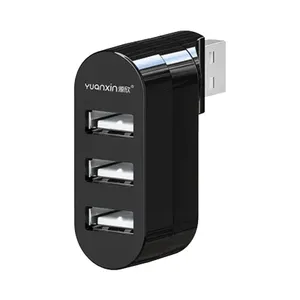 Yuanxin YXH-20 Rotatable 3-in-1 USB Hub
