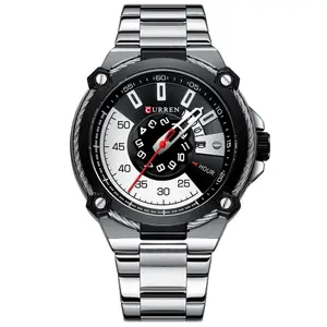 Curren 8345 Luxury Design Stainless Steel Analog Men's Watch