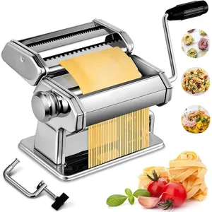 Manual High Quality Stainless Steel Noodle Maker Handheld- Silver