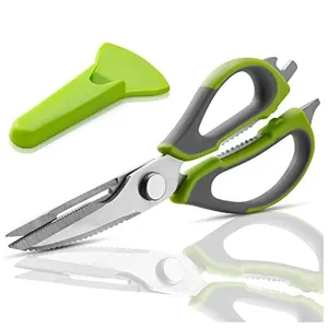 Multi-functional 7 in 1 Stainless Steel Kitchen Scissors