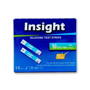 Insight Blood Glucose Test Strips for Diabetes Testing Machine