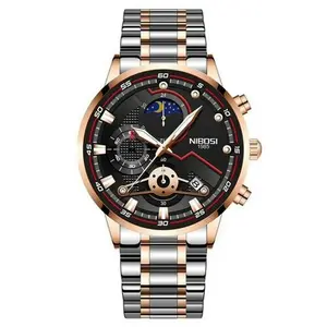 Nibosi 2503 High Quality Stainless Steel Multifunctional Classic Men's Watch - Variant 2